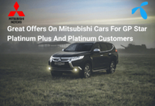 Great Offers On Mitsubishi Cars For GP Star Platinum Plus And Platinum Customers