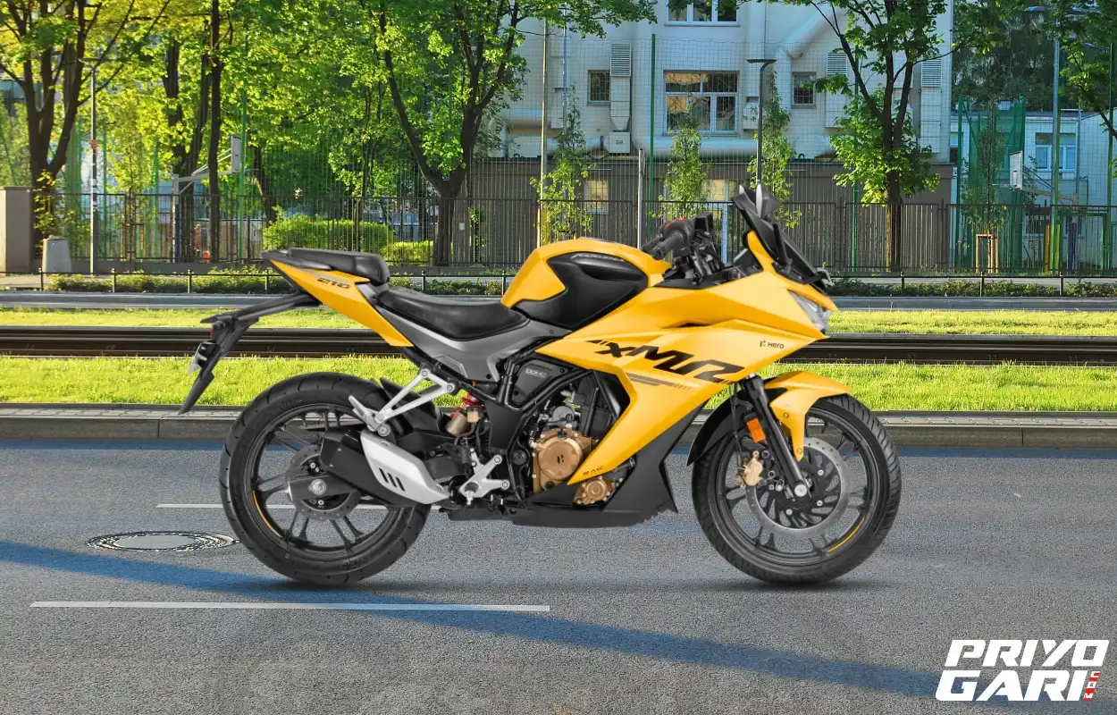 Hero Karizma XMR 210 Yellow