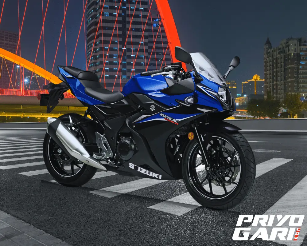 Suzuki GSX250R Blue