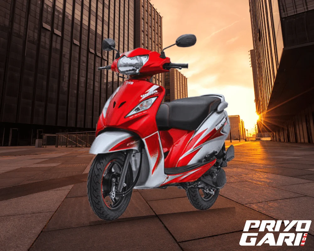 TVS Wego Red