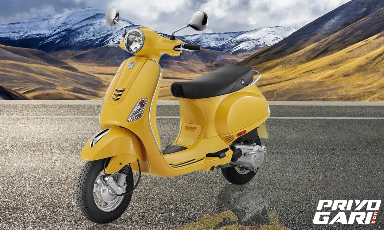 Vespa LX 125 Yellow